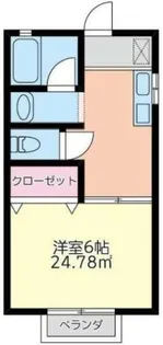 ハイム平石【1階】の間取り