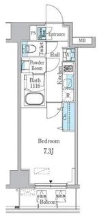 東京都墨田区横網2【マンション】の間取り