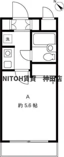 カーサスプレンディッド新宿払方町【3階】の間取り