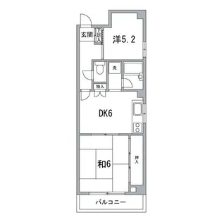 木場YビルI【4階】の間取り