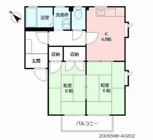 It’s FACE【2階】の間取り
