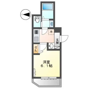 New Soleil Nakanobu【1階】の間取り