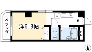 サンハイツ北山【3階】の間取り