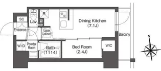 コンフォリア王子【4階】の間取り