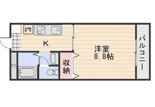 ディアスUII【3階】の間取り