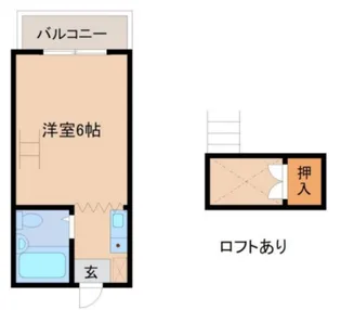 ハイムK【2階】の間取り