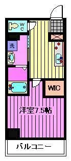 リヴシティ浦和常盤弐番館【2階】の間取り