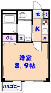 オリーブ【3階】の間取り