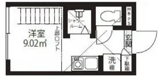 Pont du gard【2階】の間取り
