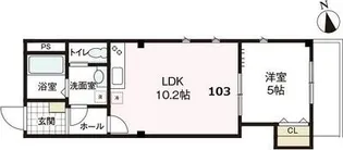 ミューズ【1階】の間取り