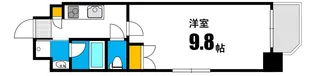 Lion平和大通【8階】の間取り