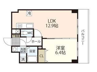 オーベルジュ【2階】の間取り