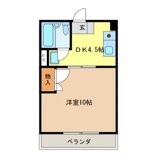 レビーナサトウ【3階】の間取り