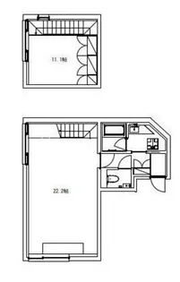 Bark Lane Ebisu【1階】の間取り