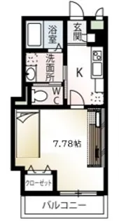 セーリング サンライズ Btype【1階】の間取り