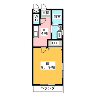 Ciel Claire【2階】の間取り