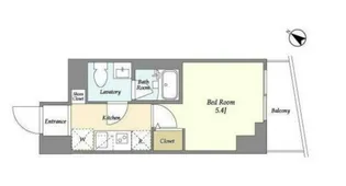 プライマル戸越銀座【7階】の間取り