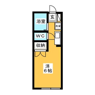 榎本コーポI【2階】の間取り