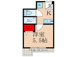 ナンノ第15号館【3階】の間取り