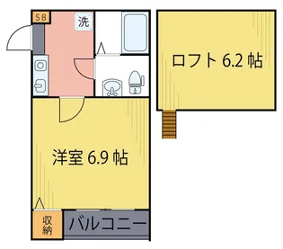 グランコンフォール北四番丁【1階】の間取り