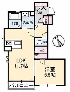 ダンデライオン中野美保北 A棟【1階】の間取り