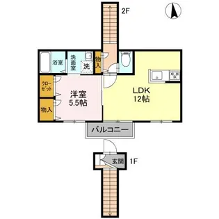 SEED【2階】の間取り