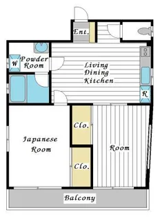 YKハイツ渡辺【3階】の間取り