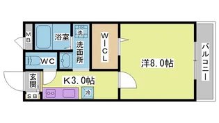 コンフォール【2階】の間取り