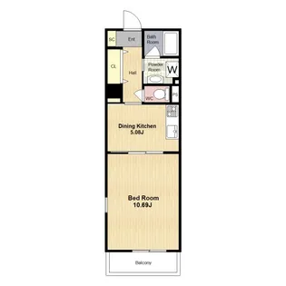 ロイヤルパーク多摩川【4階】の間取り