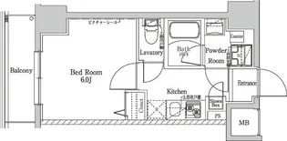 ラフィスタ大師前III【2階】の間取り
