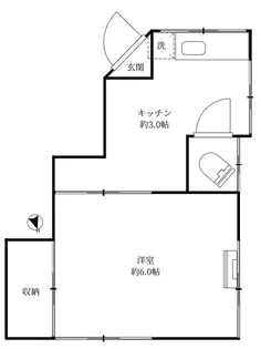 みどり荘【2階】の間取り