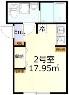 クレール雑色【2階】の間取り