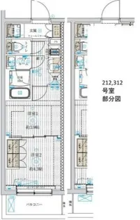 ジェノヴィア世田谷桜【2階】の間取り