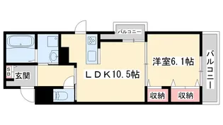 ロトフィオーレ【1階】の間取り