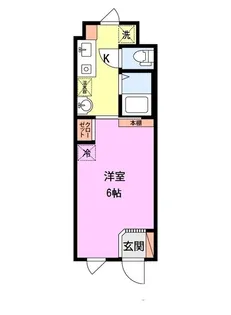 STEPS新潟大学前【1階】の間取り