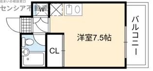 フォーラム都島内代駅前【4階】の間取り
