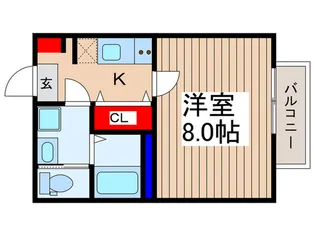 キャメル上福岡A【2階】の間取り