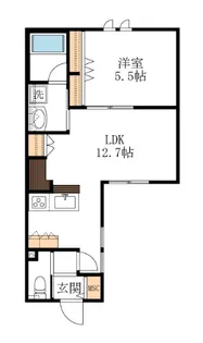 Grandluxe【1階】の間取り