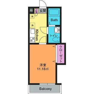 ヒルトップHASE【2階】の間取り