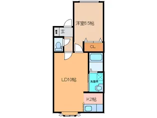 DEARIII【2階】の間取り