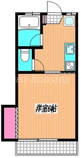 コーポ吉野【1階】の間取り