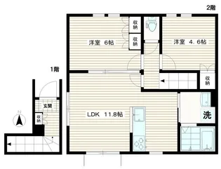 アリヴィオ【2階】の間取り