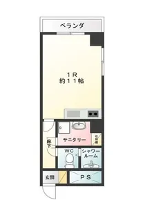 フォレスト杉山【3階】の間取り