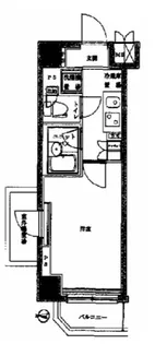 ルーブル池上伍番館【2階】の間取り