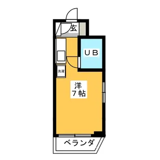 雑司が谷ビル【4階】の間取り