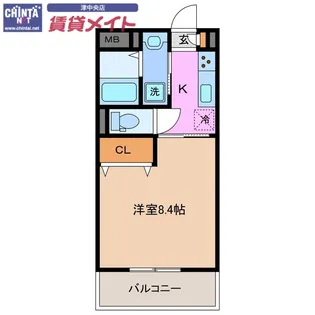 ファインテラス【4階】の間取り