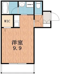 ヘーベルメゾン加賀屋【2階】の間取り