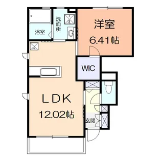 プランドール湘南A【1階】の間取り