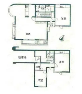JLBグランエクリュ明大前IIIの間取り