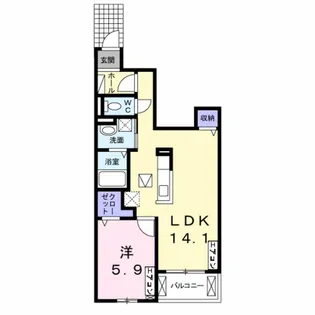 グラン・シャリオ【1階】の間取り